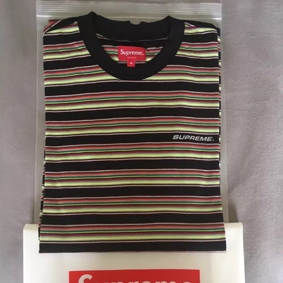 supreme multicolor t shirt